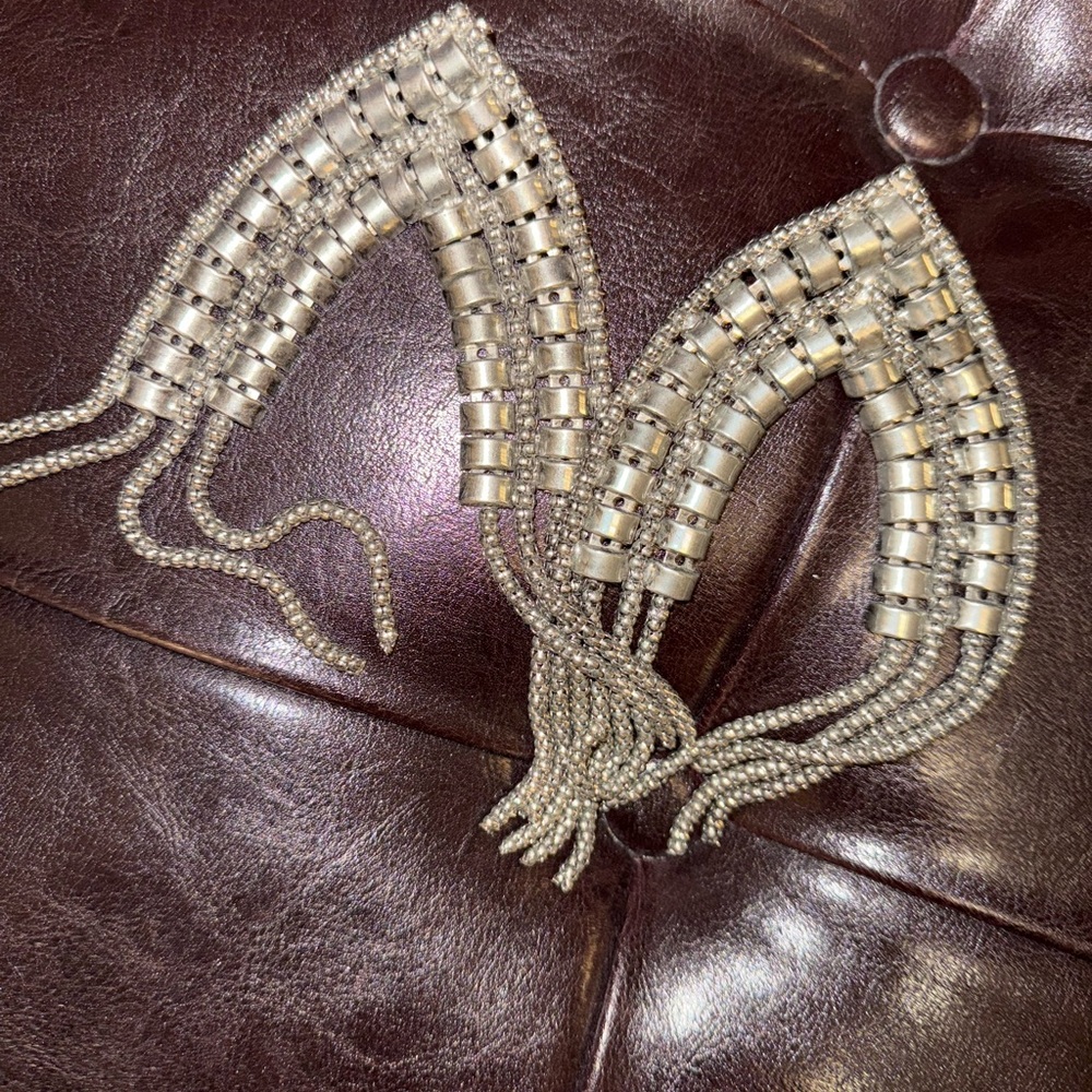 Pebby Forevee statement earrings.